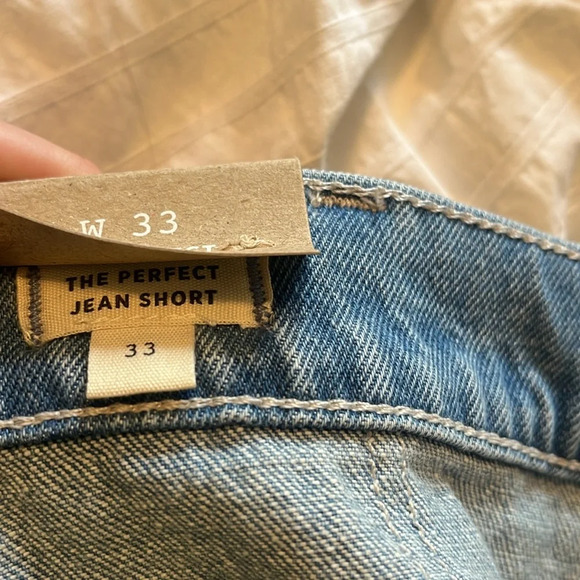 NWT MADEWELL The Perfect Vintage Jean Short in Cardston Wash - Picture 11 of 12